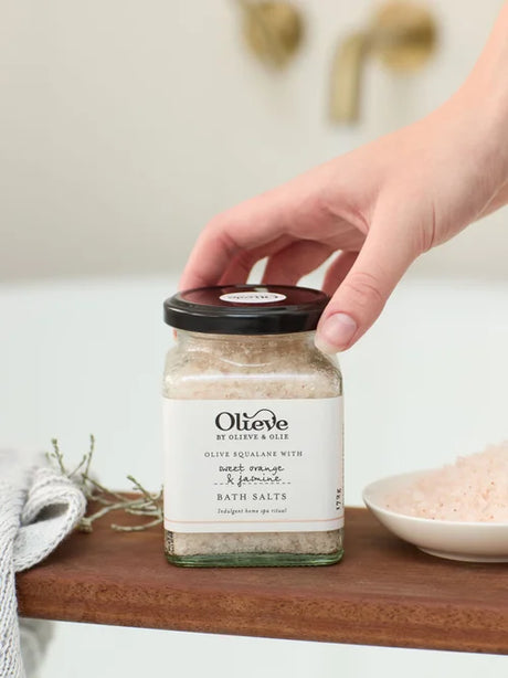 Olieve and Olie Bath Salts - Sweet Orange and Jasmine