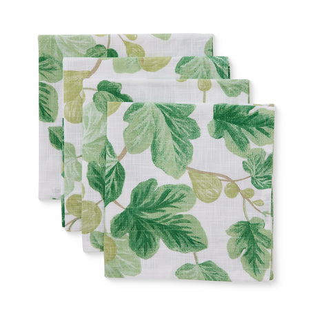 Madras Link Fig Green Napkin Set 4