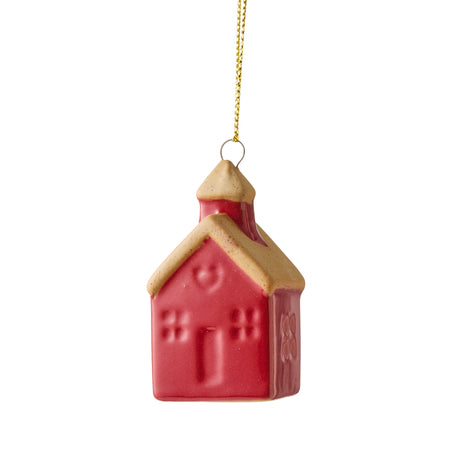 Madras Link Home Red/Natural Ceramic Hanging