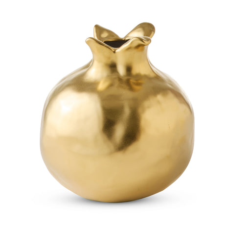 Madras Link Pomegranate Gold Bud Vase Lrg