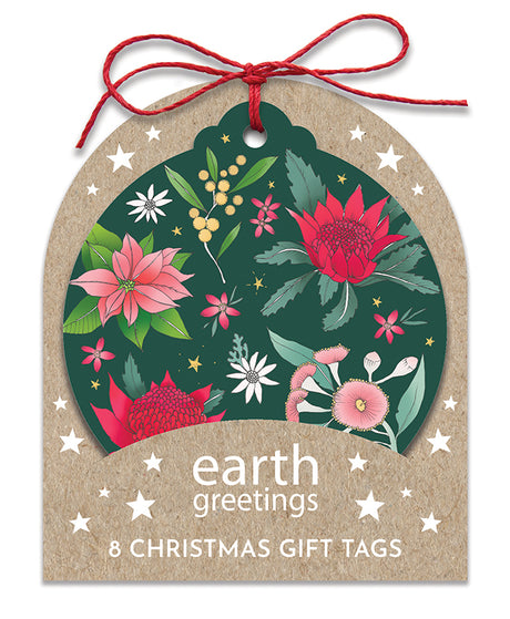 Earth Greetings 8 Christmas Gift Tags
