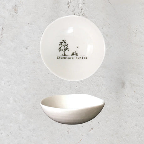 Heaven In Earth Wobbly Porcelain Bowl Sml - Adventure
