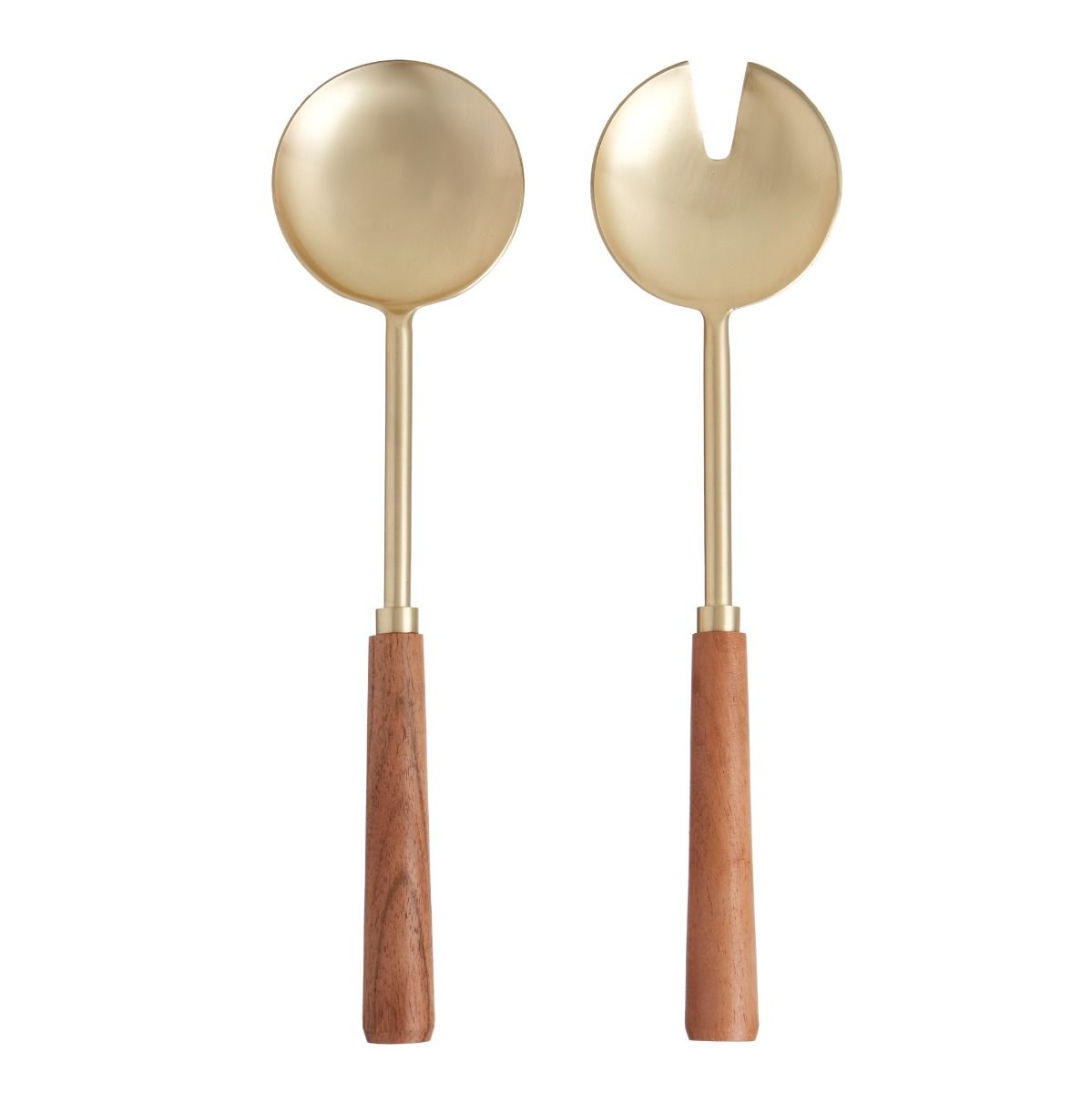 IsAlbi Acacia Wood Salad Servers