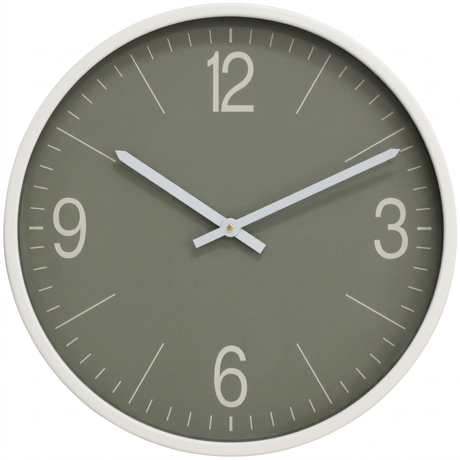 Galah Home Clock Round Khaki - 56cm