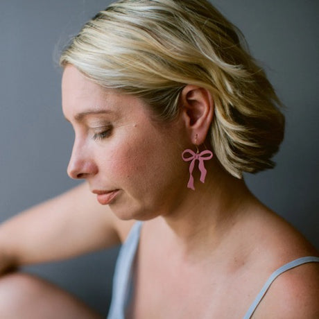 Denz Earrings Midi Bow