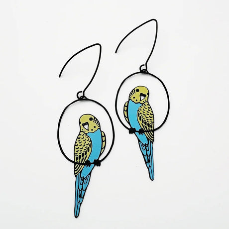 Denz Budgie Earrings BYB