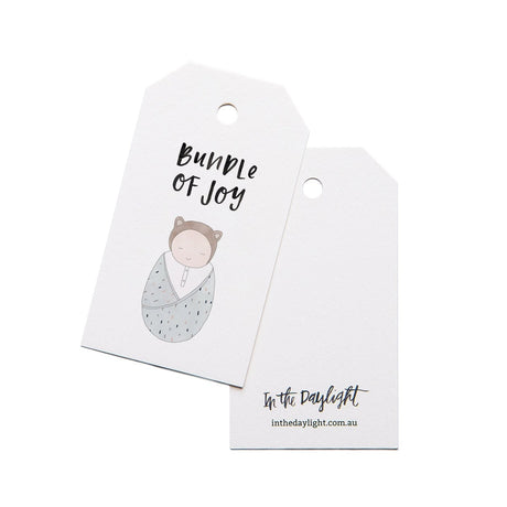 In the Daylight Bundle of Joy Gift Tag