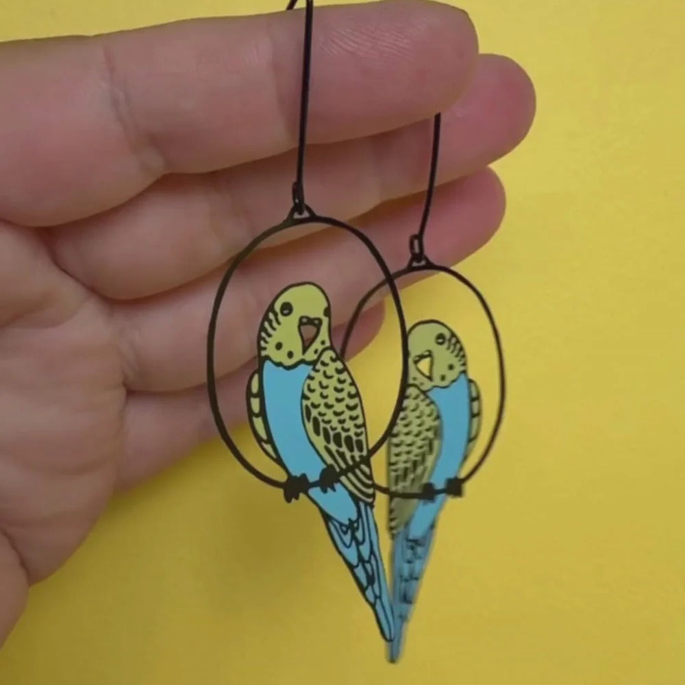 Denz Budgie Earrings BYB