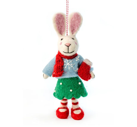 Ruby Red Shoes felt hanging decoration