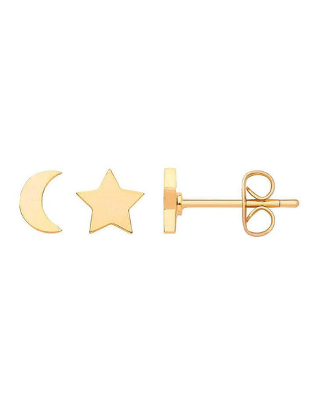 Estella Bartlett Mixed Moon & Star Earrings GP