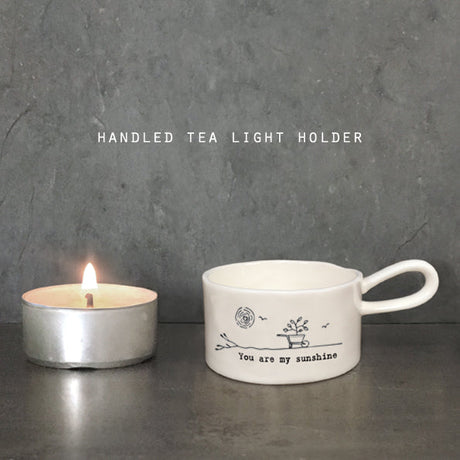 T Light Porc Handle - You Are My Sunshine
