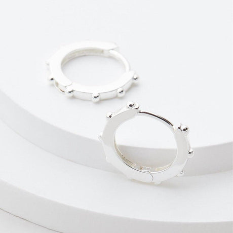 Estella Bartlett Granulated Huggy Earrings SP