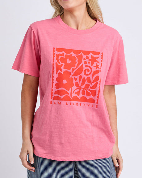 Elm Lifestyle Winona Tee - Pink Lemonade