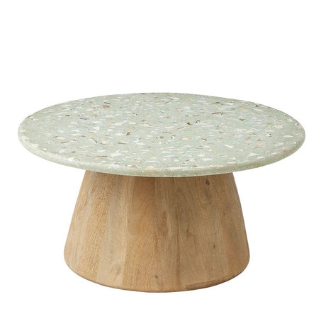 Coast to Coast Nova Terrazzo Wood Coffee Table 80x35CM