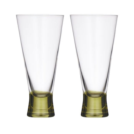 Coast to Coast Canal S/2 Flute Glass