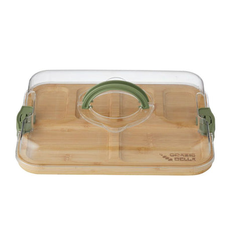 Coast to Coast Porta Rectangle Bamboo Party Board