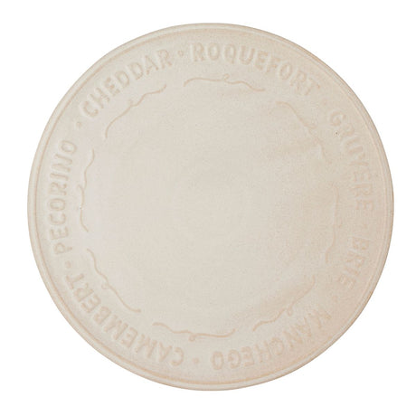 Coast to Coast Loire Ceramic Cheese Platter 36cm - Natural