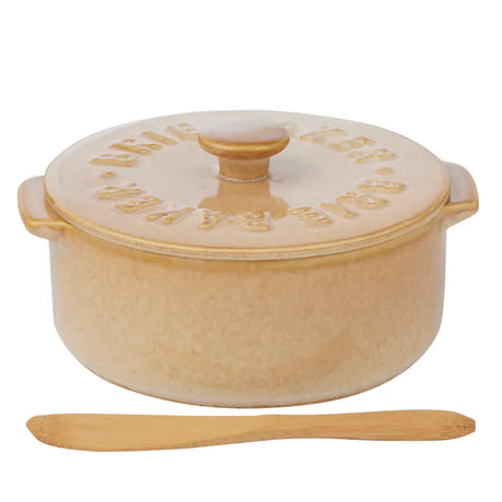 Coast to Coast Loire Ceramic Brie Baker - Natural