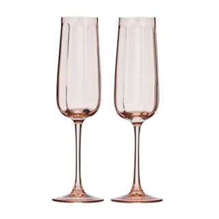 Coast to Coast StudioS/2 Glass Flute Peach