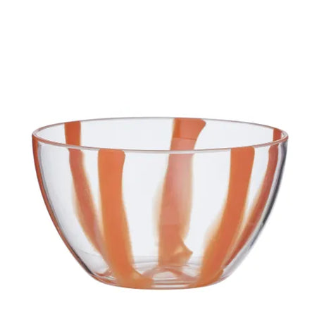 Coast to Coast Cabana Acrylic Bowl Papaya