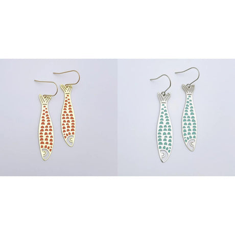 Denz Midi Fishy Earrings