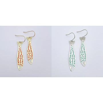 Denz Midi Fishy Earrings