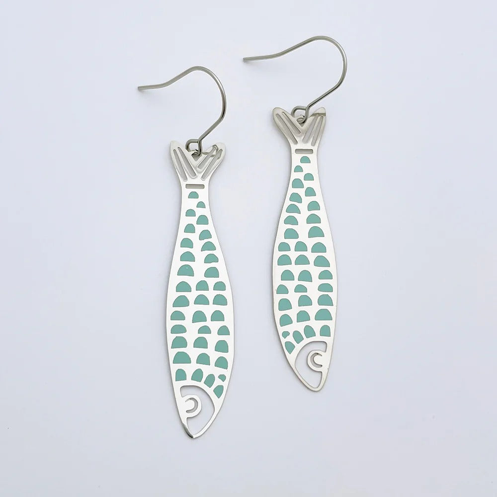 Denz Midi Fishy Earrings