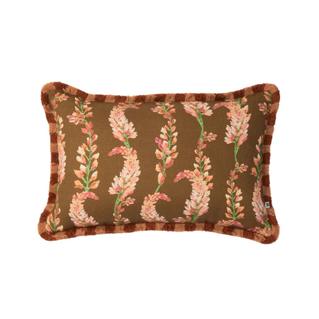 Bonnie and Neil Penny Brown 60cmx40cm Cushion