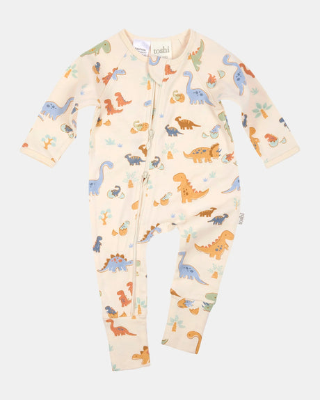 Toshi Onesie L/S Dino Bubs 0