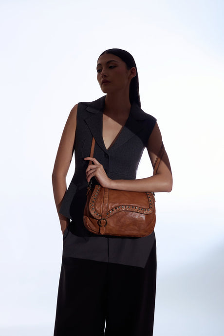 Bark and Bison Wildflower Sling Tan