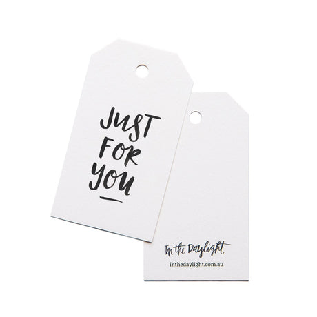 In the Daylight Just For You Gift Tag