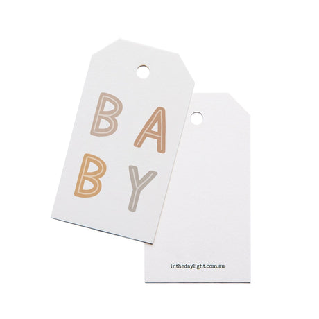 In the Daylight BABY Gift Tag