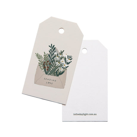 In the Daylight Sending Love Envelope Gift Tag