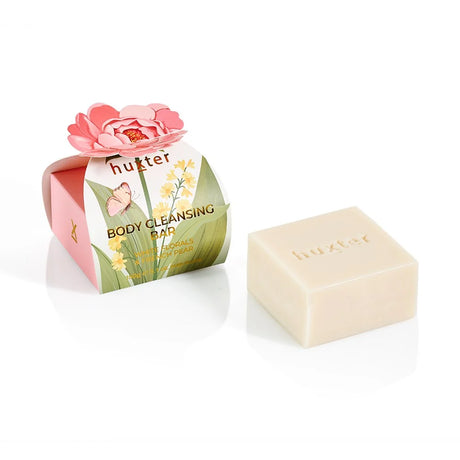 Huxter Body Cleansing Bar Gift Box 50ml Pink Flower