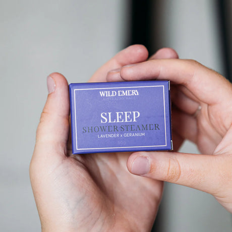 Wild Emery Shower Steamers Sleep
