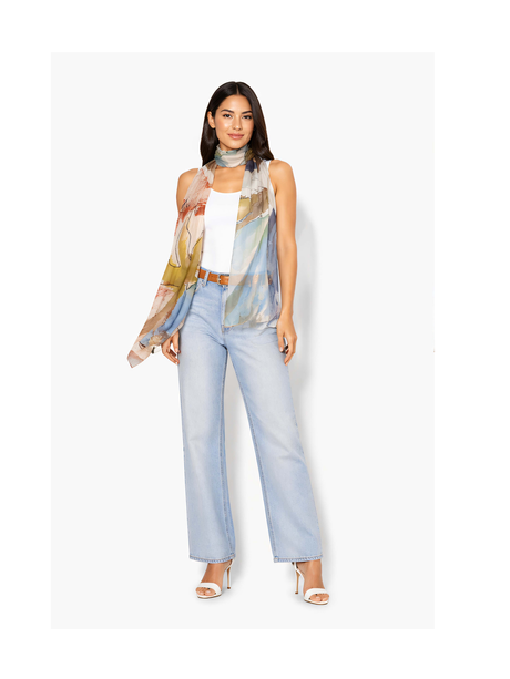 Artist Label Scarf - Hot Sun