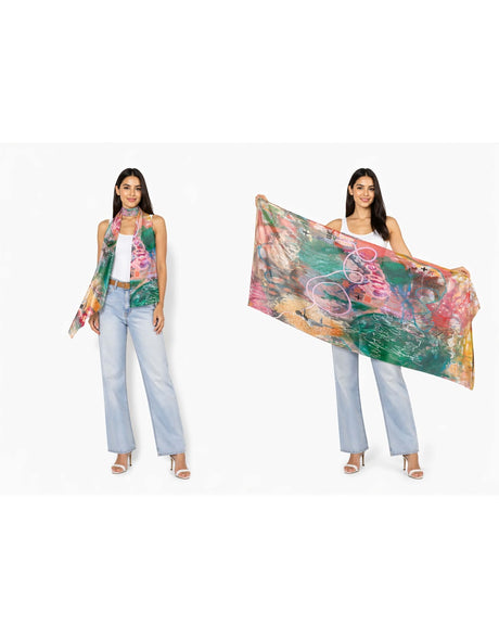 Artist Label Scarf - Your Magic Eyes