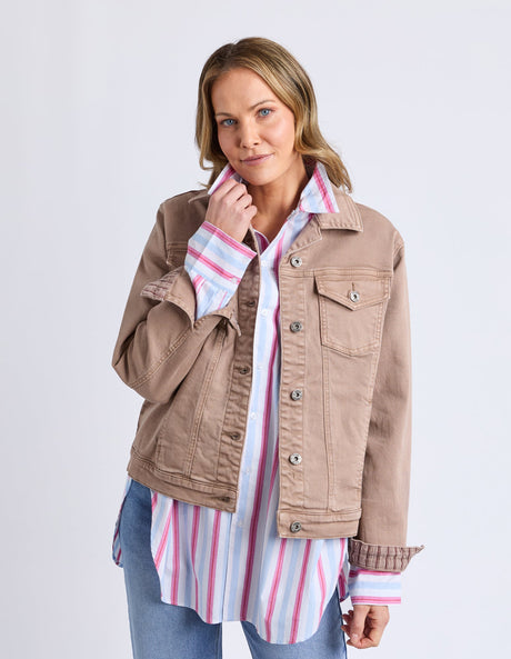 Elm Lifestyle Tilly Jacket - Timeless Taupe