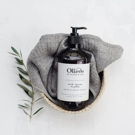 Olieve and Olie Hand & Body Cream 500ml Wild Lemon Myrtle